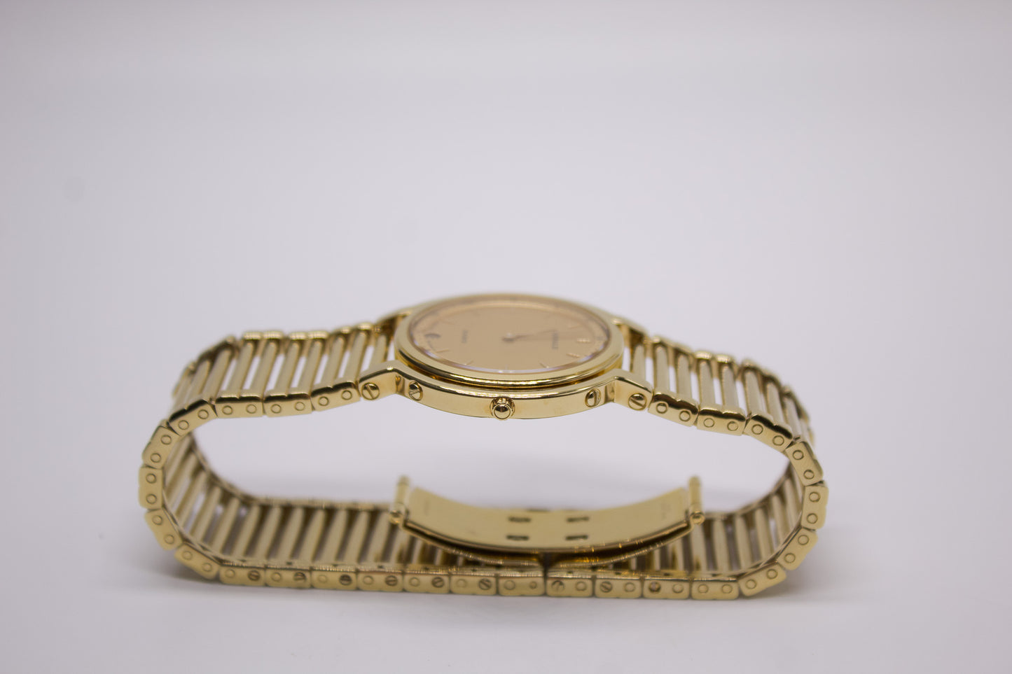 [Mint] 1986 Seiko Lassale Golden Linen Dial Men's Wrist-Watch