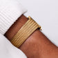 1984 Citizen Exceed Braided Golden Tank Men's Wrist-Watch W/Box & Papers