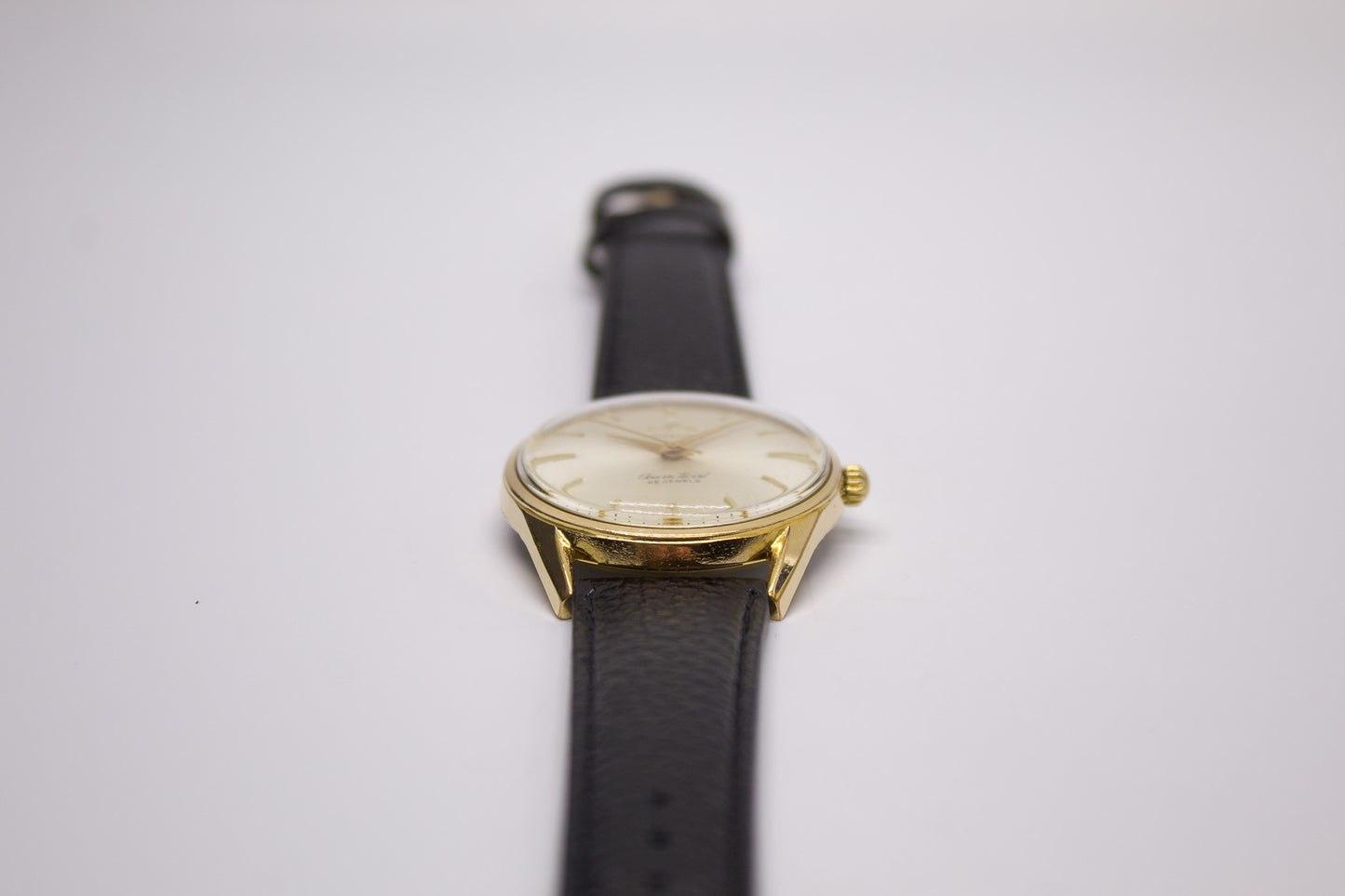 [Serviced] 1960s Enicar Ultrasonic Ocean Pearl Silver Sunburst Men's Wrist-Watch