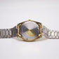 1985 Seiko SQ 'Baby Day-Date' Golden Sunburst Dial Men's Wrist-Watch