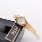 [Near Mint] 1992 Pulsar Quartz Cream White Dial Ladies' Wrist-Watch W/Box