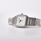 1980 Seiko Silverwave Quartz Straight Grain Silver Dial Men's Wrist-Watch