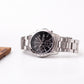 2008 Seiko Quartz Black-Sunburst Chronograph Men's Watch