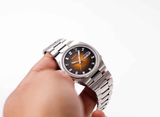 1974 Seiko Deluxe Automatic 'Tiger Eye' Dial Men's Wrist-Watch