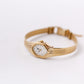 [Near Mint] 1992 Pulsar Quartz Cream White Dial Ladies' Wrist-Watch W/Box