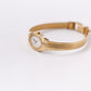 [Near Mint] 1992 Pulsar Quartz Cream White Dial Ladies' Wrist-Watch W/Box