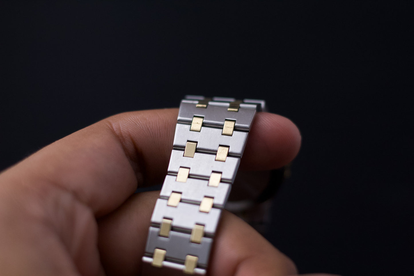 1980s Ricoh Quartz 'Baby Royal Oak' Two Tone Uni-Sex Wrist-Watch