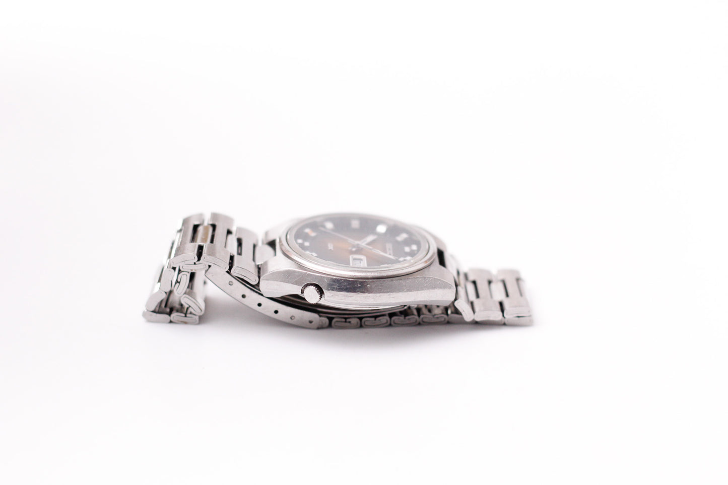 1974 Seiko Deluxe Automatic 'Tiger Eye' Dial Men's Wrist-Watch