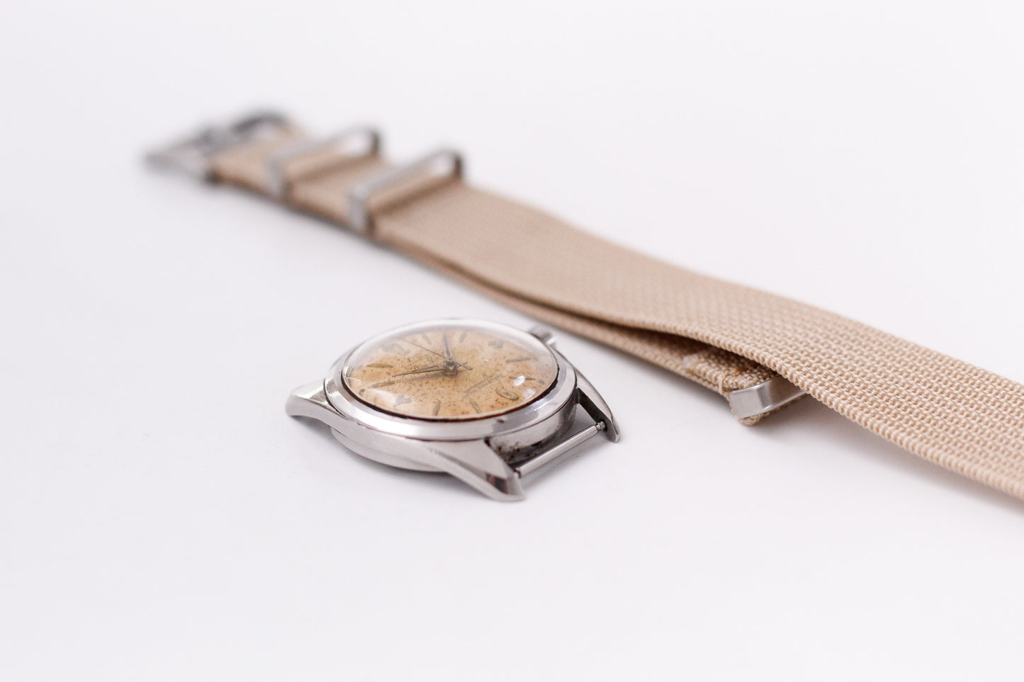1960s Kirkpatrick Skin Diver Tropical Dial Mechanical Men's Wrist-Watch
