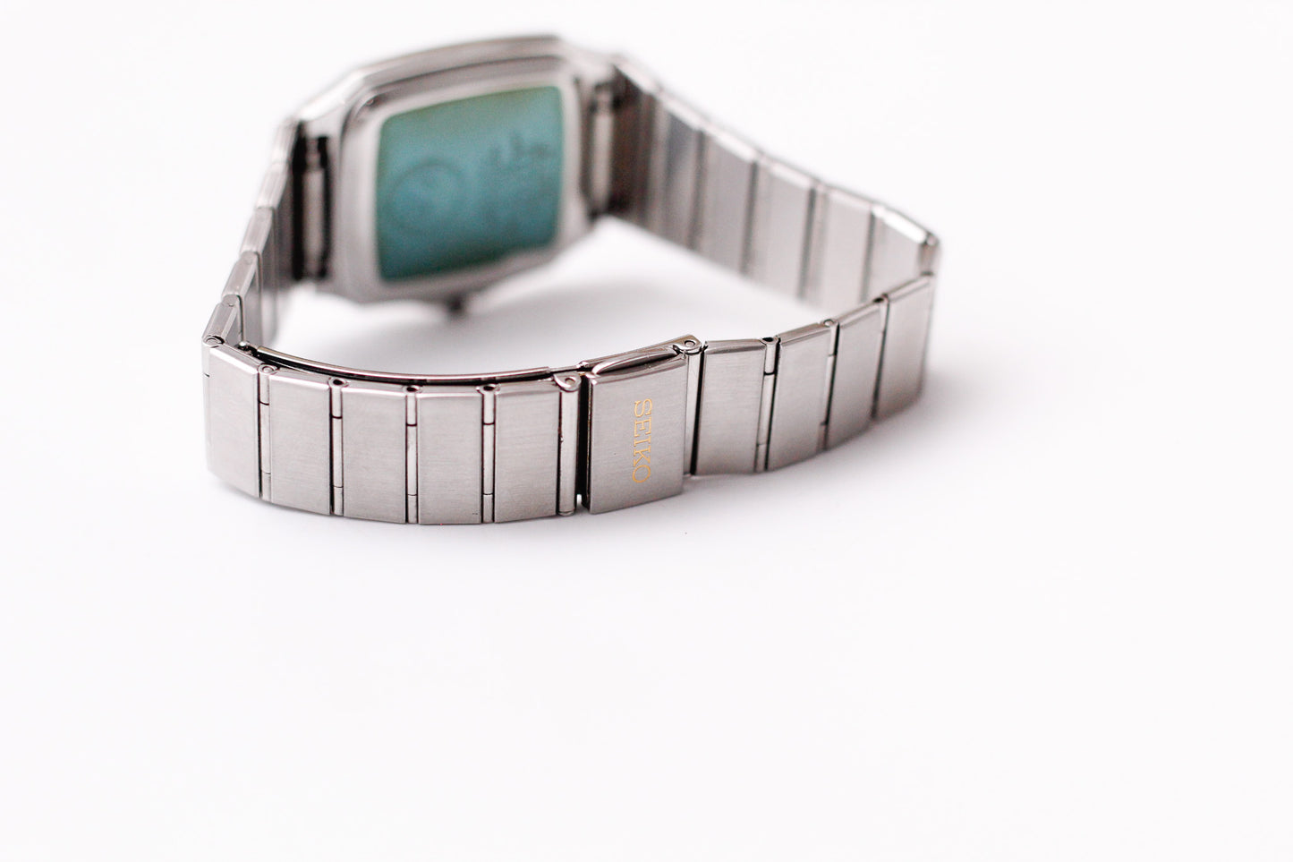 [Near Mint] 1983 Seiko Majesta Quartz Silver Sunburst Dial Two Tone Men's Wrist-Watch