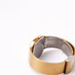 1995 Pulsar Quartz Straight Grain Golden Dial Men's Wrist-Watch W/Box & Papers