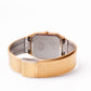 1995 Pulsar Quartz Straight Grain Golden Dial Men's Wrist-Watch W/Box & Papers