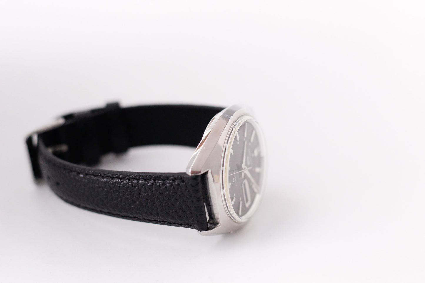 [Serviced] 1968 Seiko 5 Automatic Charcoal Sunburst Dial Men's Wrist Watch