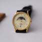 1990s Armitron Quartz Moon-Phase Dial Men's Wrist-Watch