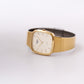 1983 Pulsar Quartz Snowfall Golden Dial Men's Wrist-Watch W/Box & Papers