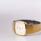 1983 Pulsar Quartz Snowfall Golden Dial Men's Wrist-Watch W/Box & Papers