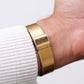 1983 Pulsar Quartz Snowfall Golden Dial Men's Wrist-Watch W/Box & Papers