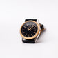 2005 Pulsar Quartz 'Baby Presidential' Inky Black Dial Two Tone Men's Wrist-Watch