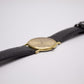 [Near Mint] 1983 Seiko Dolce Matte Sunburst Golden Dial Men's Wrist-Watch