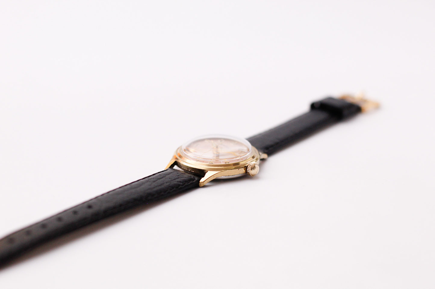 [Serviced] 1960s Caravelle Mechanical Tropical Dial Men's Wrist-Watch