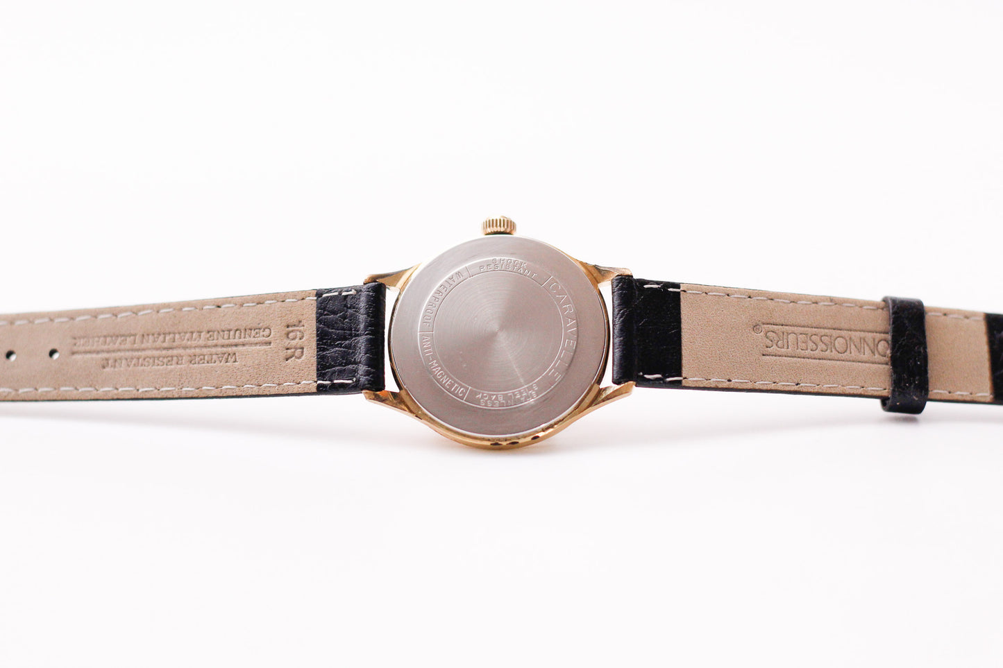 [Serviced] 1960s Caravelle Mechanical Tropical Dial Men's Wrist-Watch