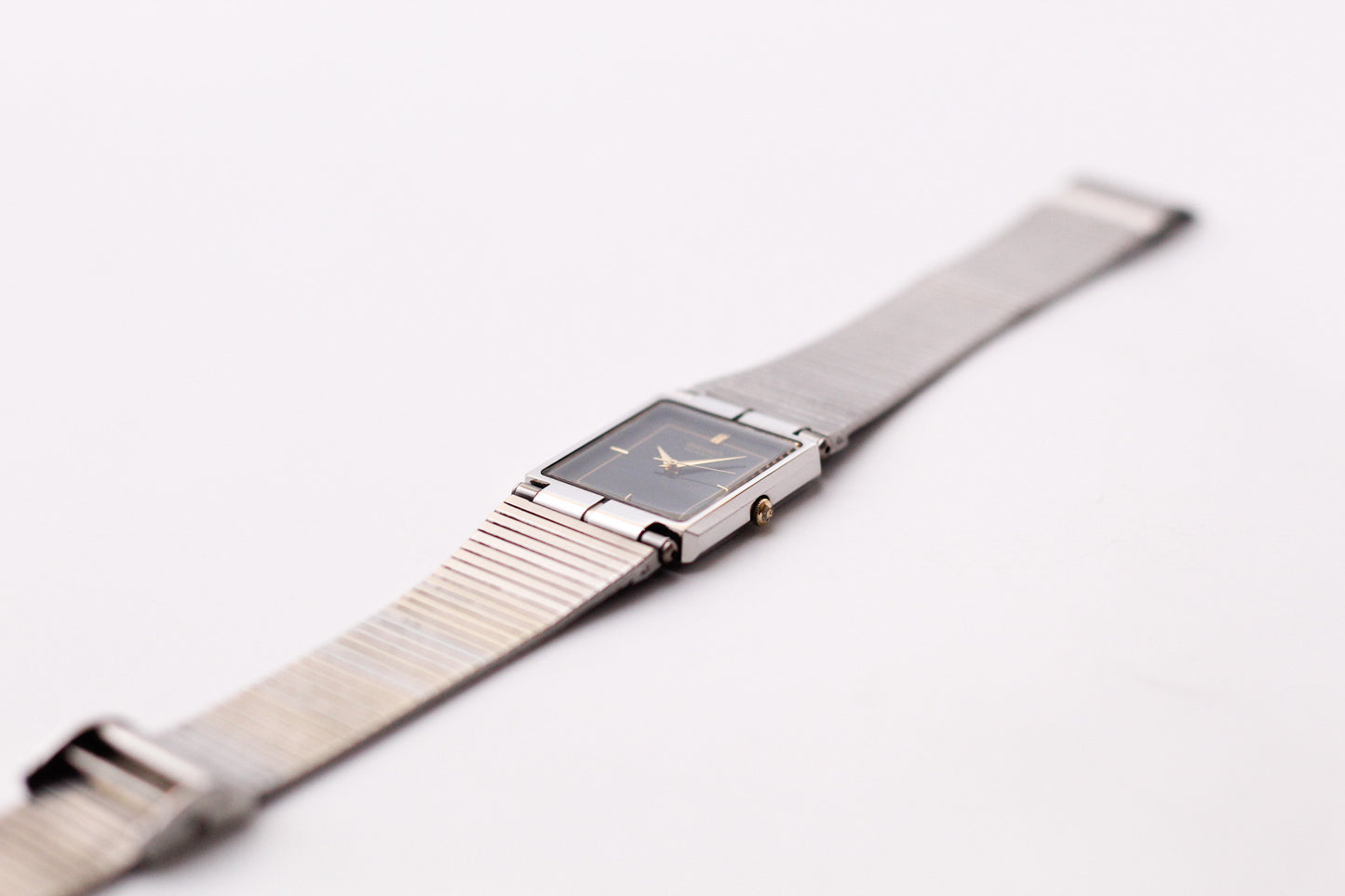 1985 Seiko Quartz Striking Black Dial Men's Wrist-Watch