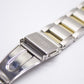 2000s Citizen Quartz Marine Blue Two Toned Men's Wrist-Watch