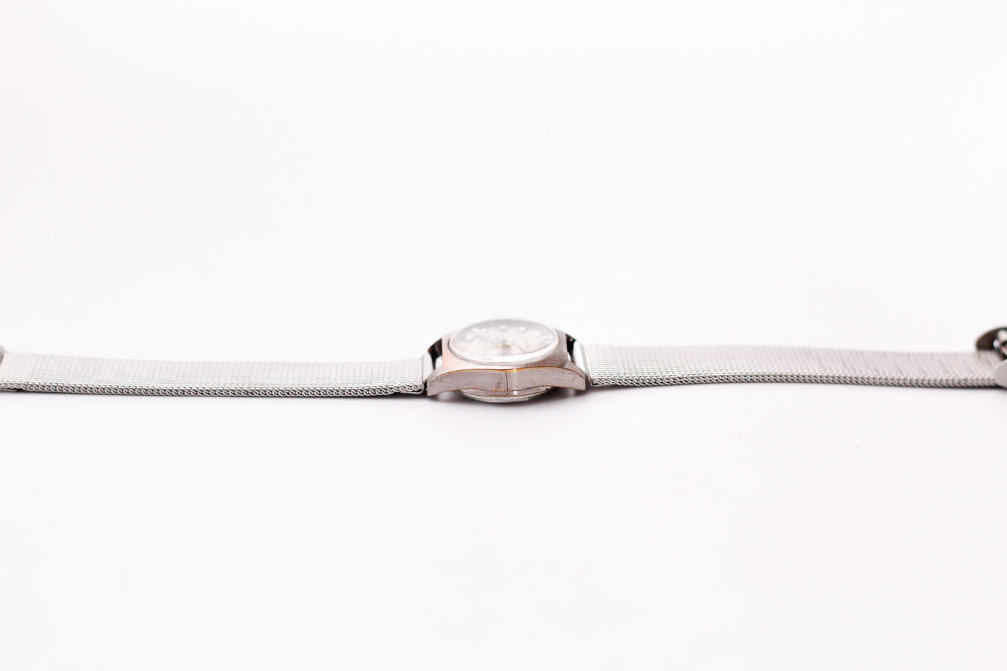 [Serviced] 1970s Croton Aquamatic Gray Sunburst Dial Ladies' Wrist-Watch