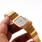1996 Pulsar 'Tank' Quartz Linear Gray Dial Men's Wrist Watch