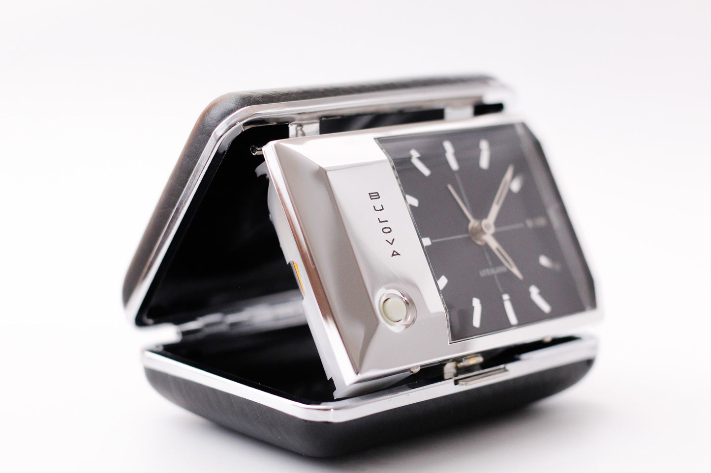 1970s Bulova Mechanical Travel Alarm-Clock