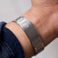 [Near Mint] 1984 Pulsar Ana-Digi Matte White Dial Men's Wrist-Watch