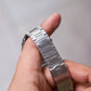 [Near Mint] 1984 Pulsar Ana-Digi Matte White Dial Men's Wrist-Watch