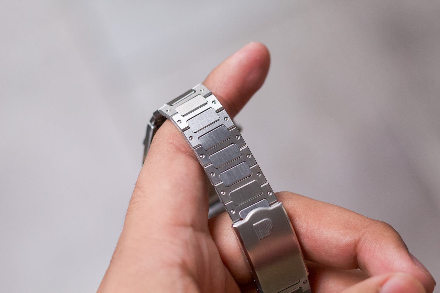 [Near Mint] 1984 Pulsar Ana-Digi Matte White Dial Men's Wrist-Watch