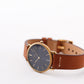 1979 Seiko Quartz Radiant Marine Blue Sunburst Dial Men's Wrist-Watch W/Box & Papers