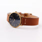 1979 Seiko Quartz Radiant Marine Blue Sunburst Dial Men's Wrist-Watch W/Box & Papers
