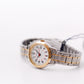 [Mint] 1995 Pulsar Quartz Railroad Dial Two Tone Case Ladies' Wrist Watch