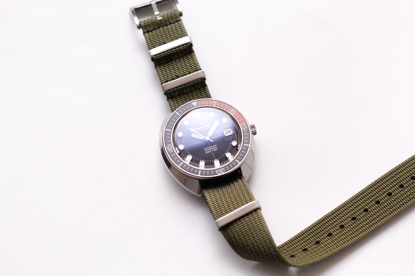 Olive Green Nylon Strap 20MM