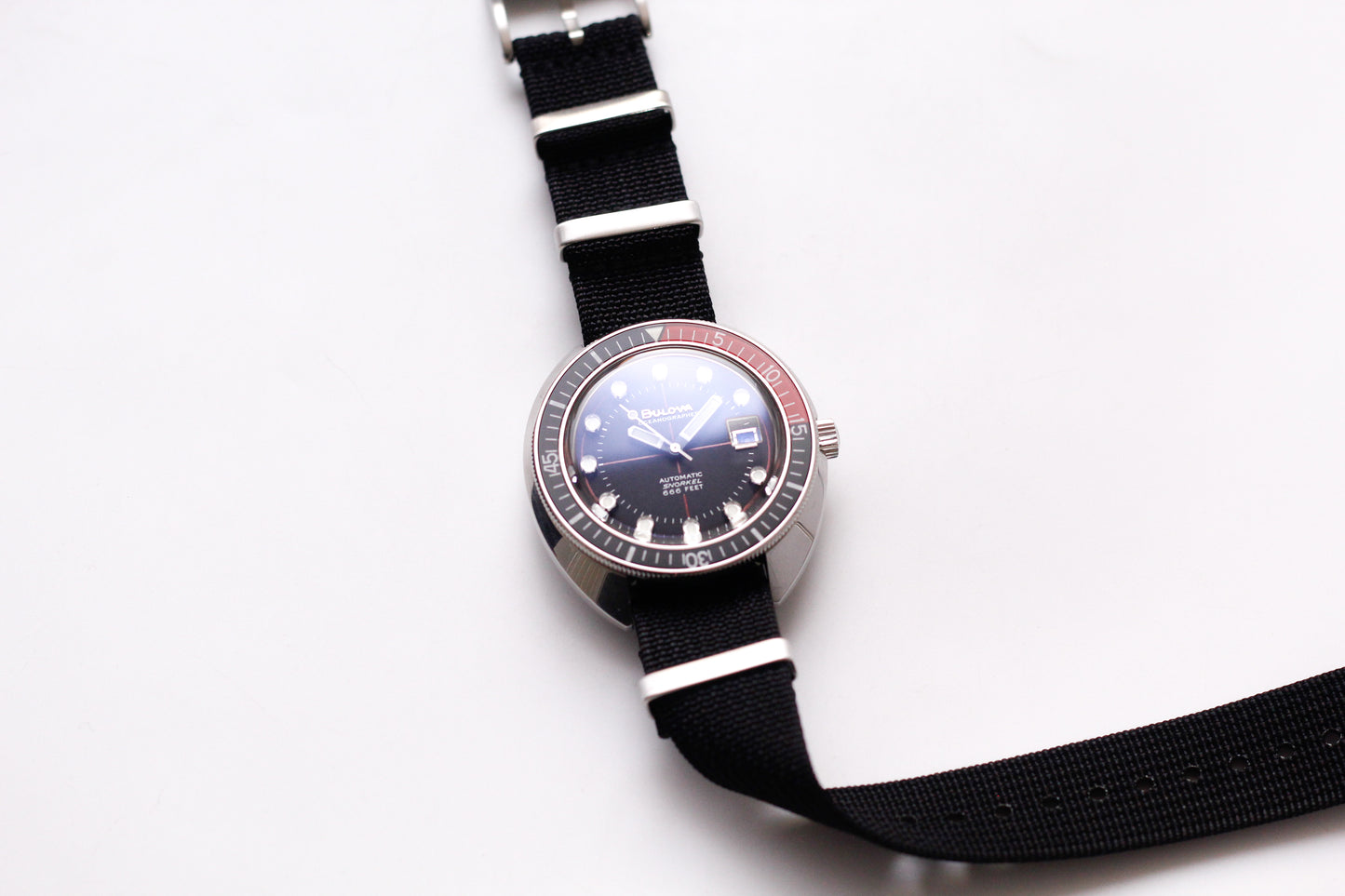 Classic Black Nylon Strap 20MM
