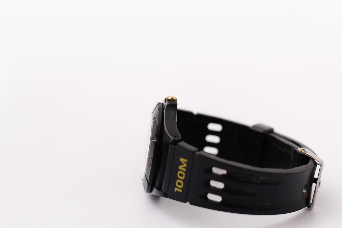 1990s Lorus Quartz Matte Black Dial Men's Wrist-Watch