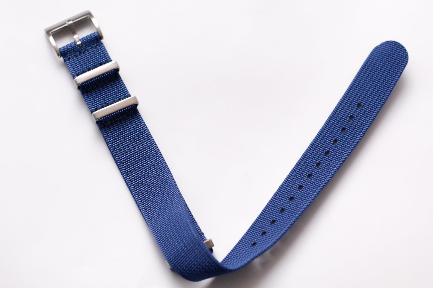 Rich Blueberry Blue Nylon Strap 20MM