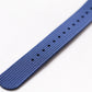 Rich Blueberry Blue Nylon Strap 20MM