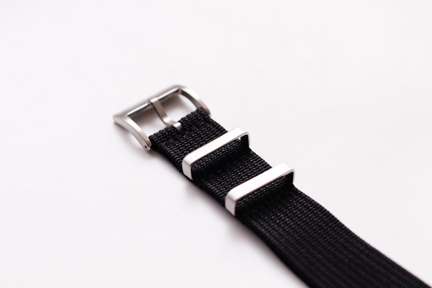 Classic Black Nylon Strap 20MM