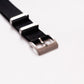 Classic Black Nylon Strap 20MM
