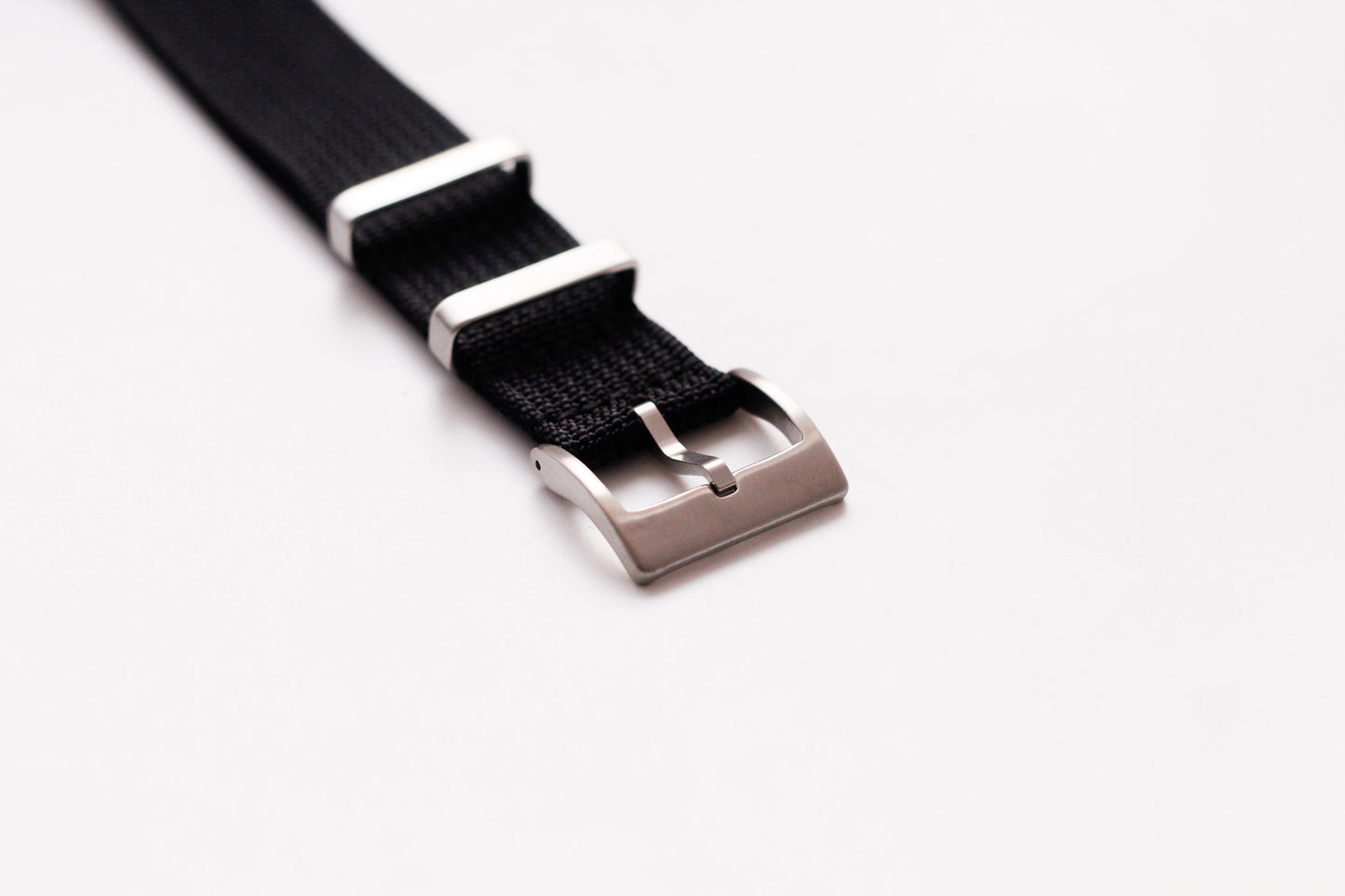 Classic Black Nylon Strap 20MM