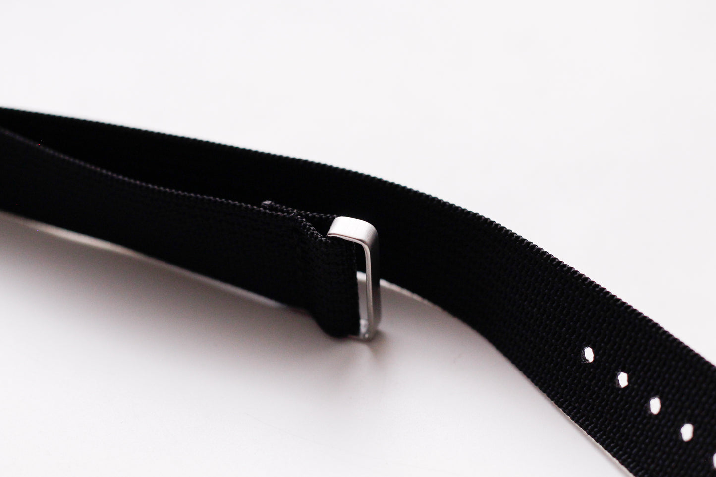 Classic Black Nylon Strap 20MM