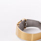 1986 Pulsar Quartz Inky Black Dial Golden Tank Men's Wrist-Watch