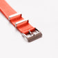 Brilliant Tangerine Orange Nylon Strap 20MM