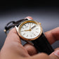 1998 Citizen Baby 'Day-Date' Champagne Sunburst Dial Two Tone Men's Wrist-Watch