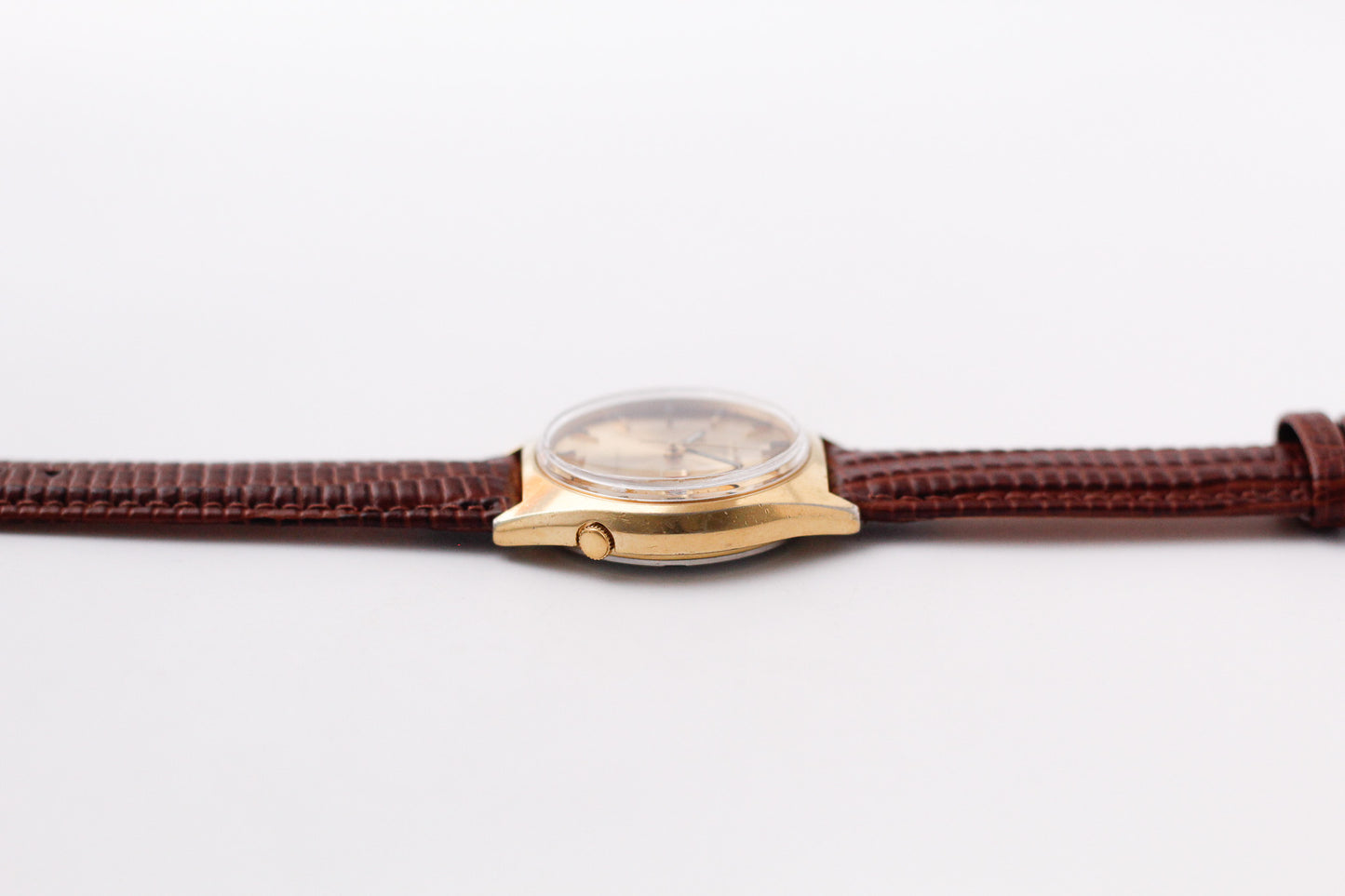 [Serviced] 1976 Seiko Automatic Golden Sunburst Dial Men's Wrist-Watch