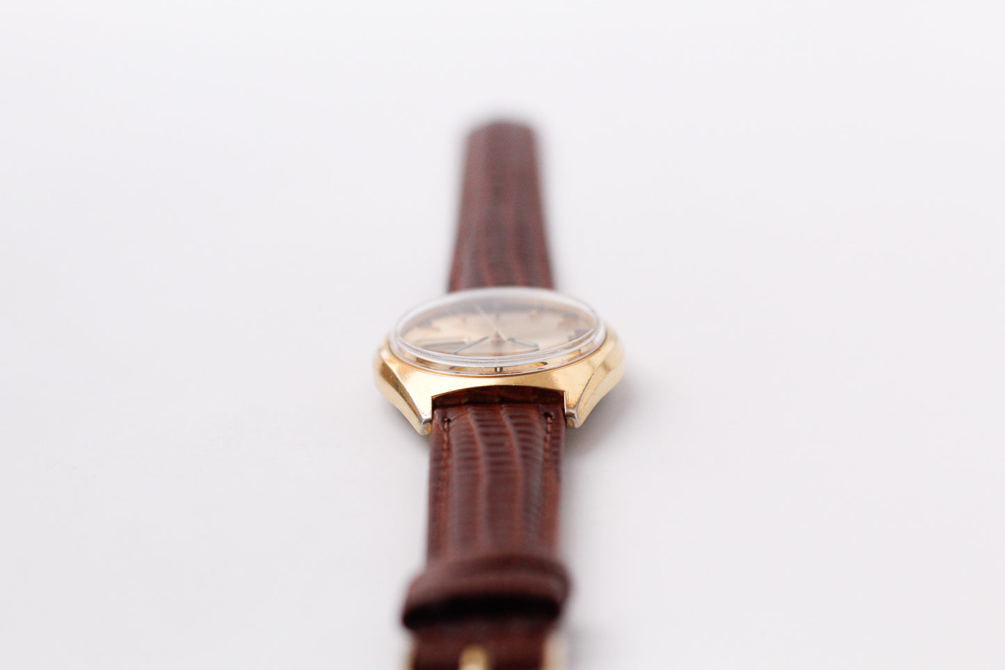 [Serviced] 1976 Seiko Automatic Golden Sunburst Dial Men's Wrist-Watch